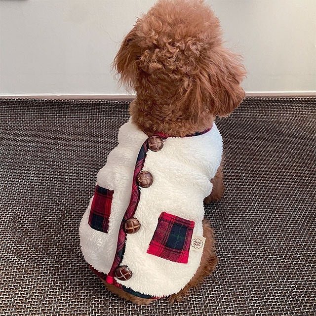 Fleece Dog Vest & Scarf Set