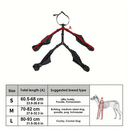 Waterproof Leggings Adjustable Paw Protection
